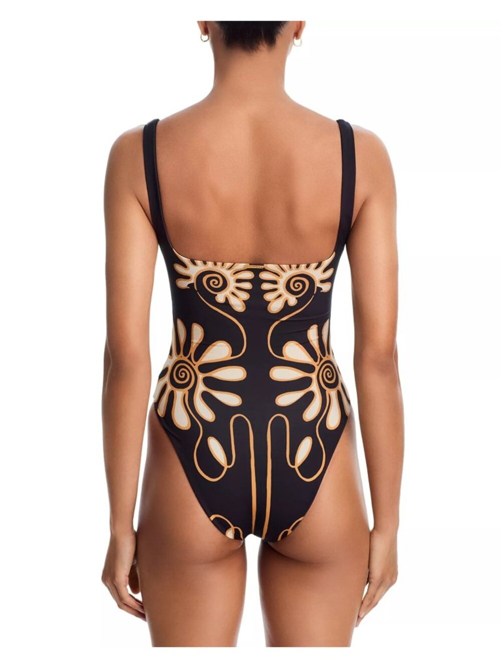 NWT Cala de la Cruz Vienna One Piece Swimsuit Black Size Small - Picture 3 of 9